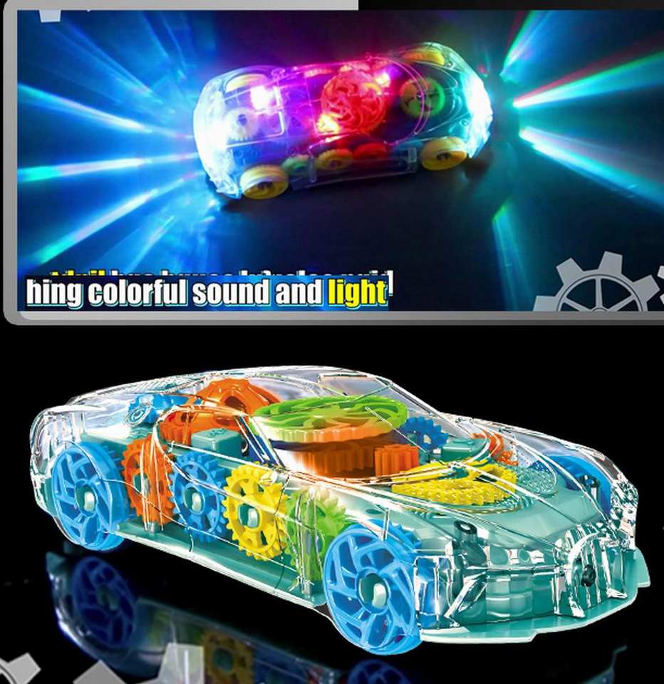 Light Music Gear Car Toy